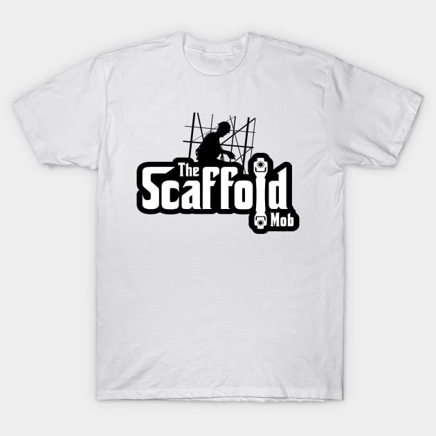 Scaffold Mob Man Logo T-Shirt by Scaffoldmob